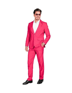 E-Carnavalskleding.nl Kostuum roze suit