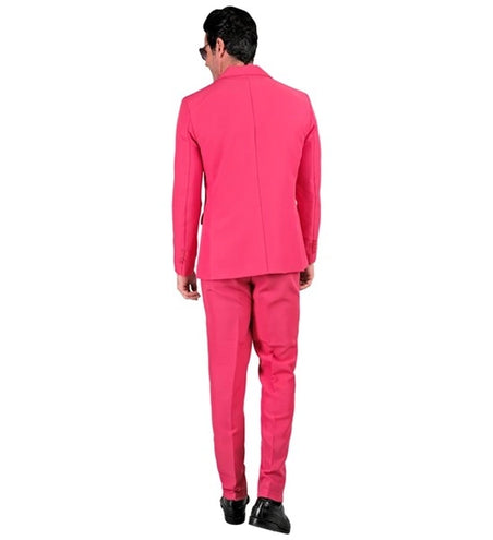 E-Carnavalskleding.nl Kostuum roze suit