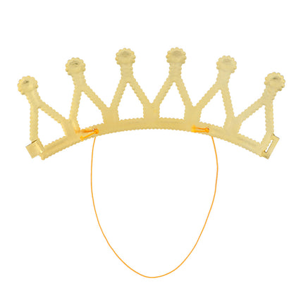 E-Carnavalskleding.nl Kroontje goud Louisa