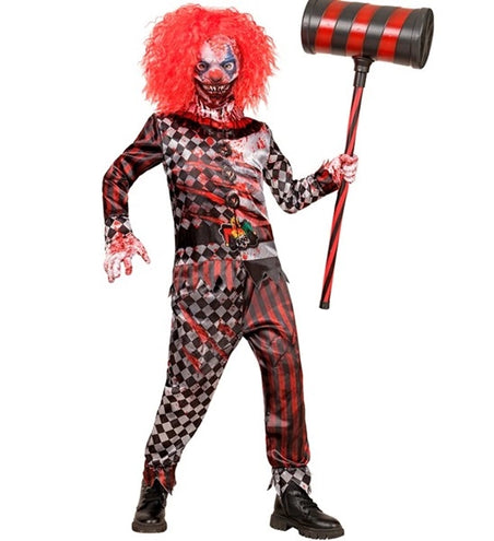 E-Carnavalskleding.nl Kwaadaardige clown kostuum Mila kinderen