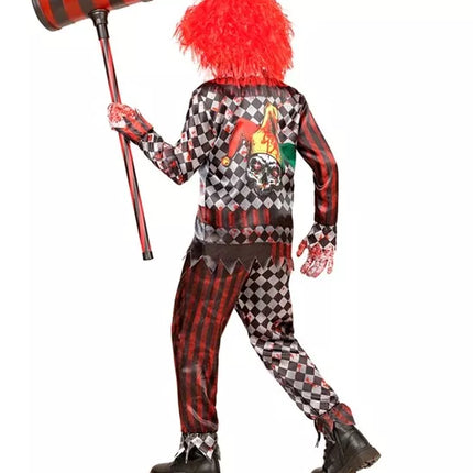 E-Carnavalskleding.nl Kwaadaardige clown kostuum Mila kinderen