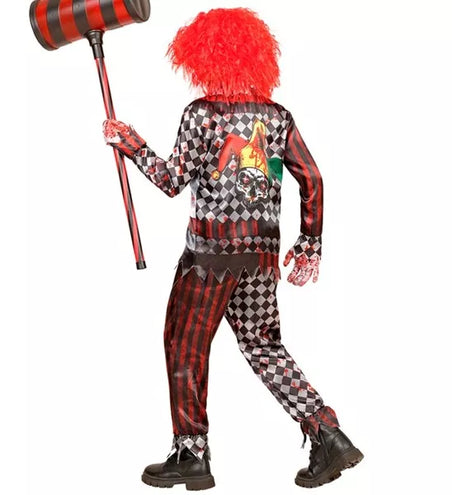 E-Carnavalskleding.nl Kwaadaardige clown kostuum Mila kinderen
