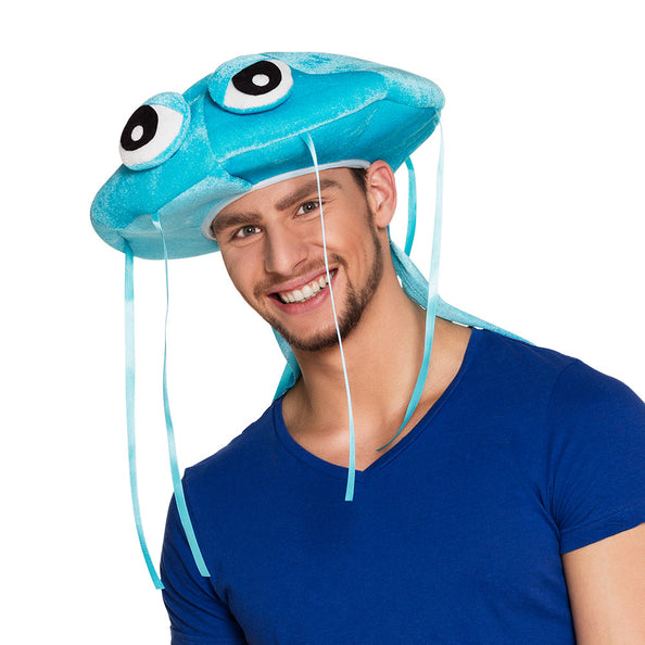 E-Carnavalskleding.nl Kwal muts blauw