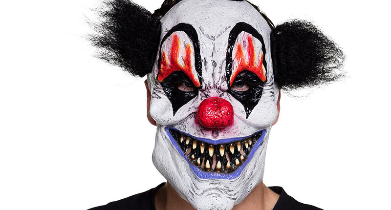 E-Carnavalskleding.nl Latex gezichtsmasker Scary clown