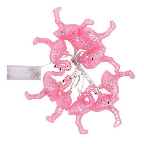 E-Carnavalskleding.nl LED lichtsnoer Flamingo