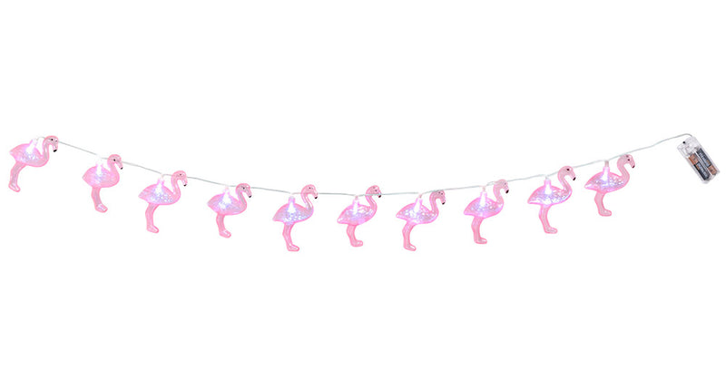 E-Carnavalskleding.nl LED lichtsnoer Flamingo