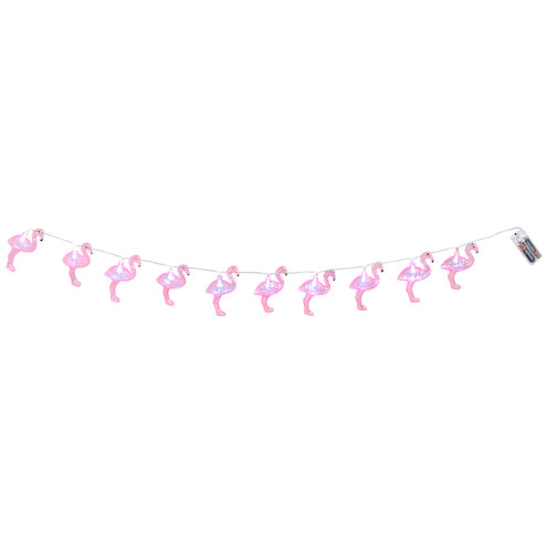 E-Carnavalskleding.nl LED lichtsnoer Flamingo