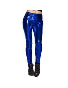 E-Carnavalskleding.nl Legging Glance blauw