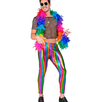 E-Carnavalskleding.nl Legging regenboog broek Thomas