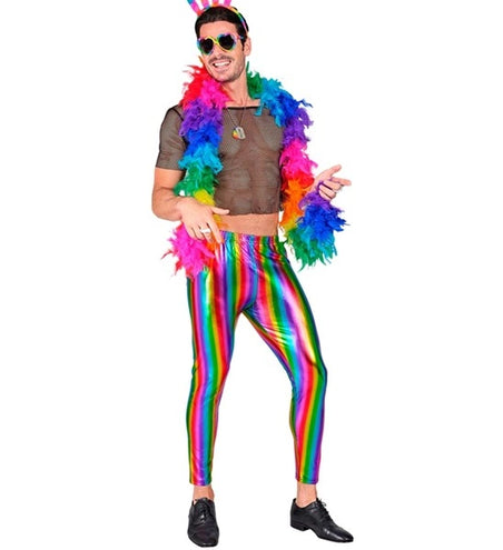 E-Carnavalskleding.nl Legging regenboog broek Thomas
