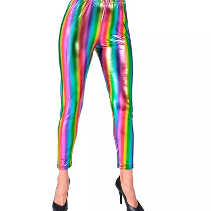 E-Carnavalskleding.nl Legging regenboog broek Thomas