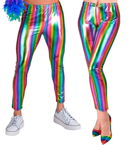E-Carnavalskleding.nl Legging regenboog broek Thomas