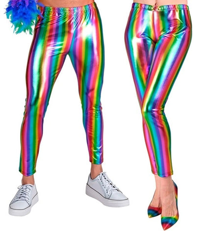 E-Carnavalskleding.nl Legging regenboog broek Thomas