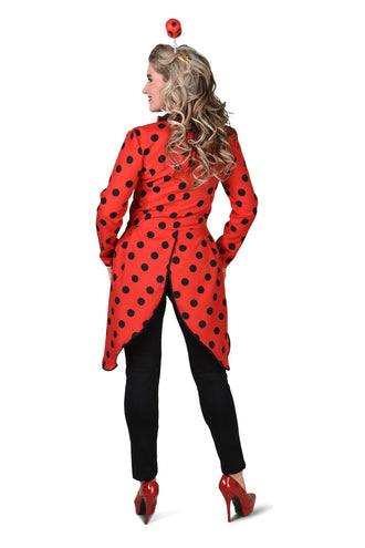 E-Carnavalskleding.nl Lieveheersbeestjes jas dames