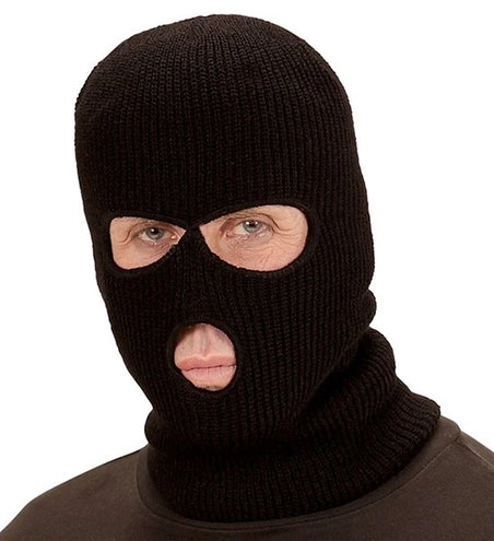 E-Carnavalskleding.nl Masker balaclava zwart