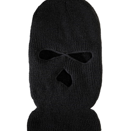 E-Carnavalskleding.nl Masker balaclava zwart