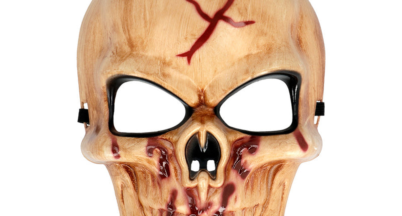 E-Carnavalskleding.nl Masker Bloody skull schedelmasker