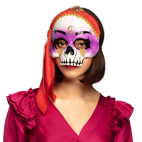 E-Carnavalskleding.nl Masker Boze waarzegster