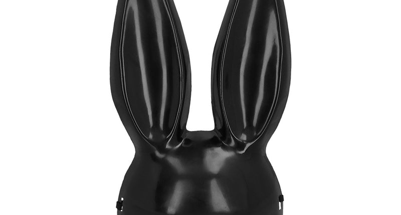 E-Carnavalskleding.nl Masker Bunny zwart