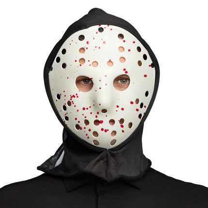 E-Carnavalskleding.nl Masker Cold killer met kap