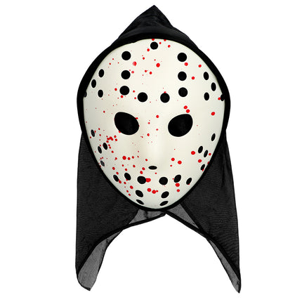 E-Carnavalskleding.nl Masker Cold killer met kap