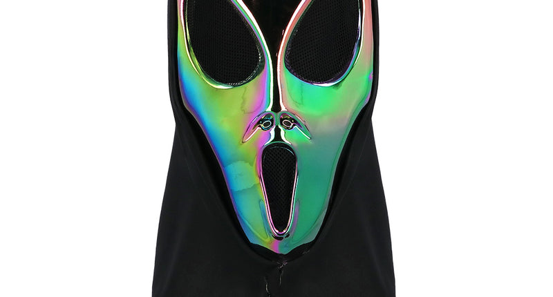 E-Carnavalskleding.nl Masker Cosmic alien met kap