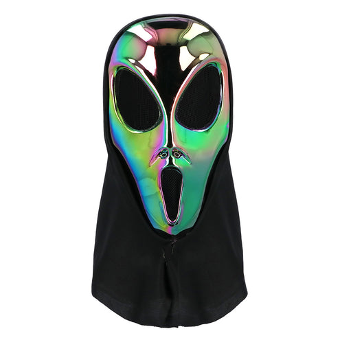 E-Carnavalskleding.nl Masker Cosmic alien met kap