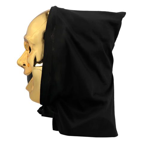E-Carnavalskleding.nl Masker Crazy killer met kap