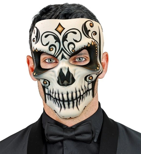 E-Carnavalskleding.nl Masker dag van de doden man Finn