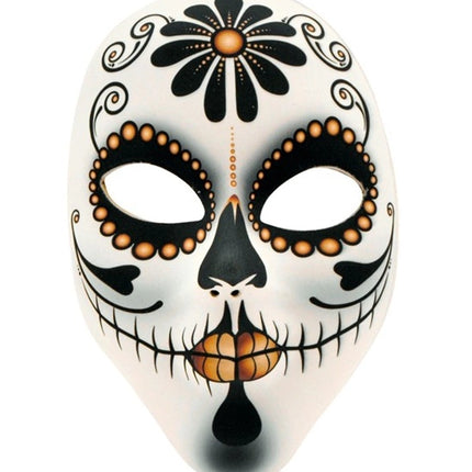 E-Carnavalskleding.nl Masker dag van de doden vrouw Liv
