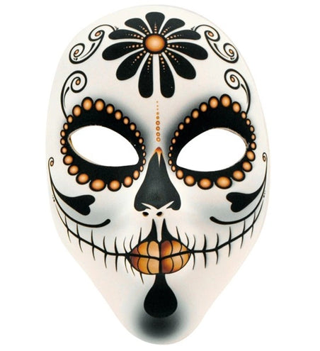 E-Carnavalskleding.nl Masker dag van de doden vrouw Liv