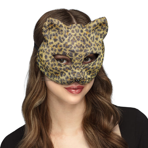 E-Carnavalskleding.nl Masker Diamond cat