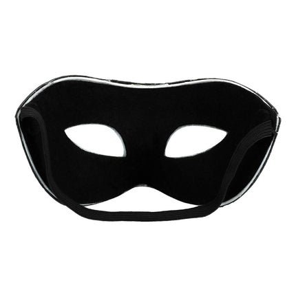 E-Carnavalskleding.nl Masker Disco zilver