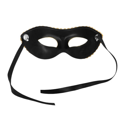 E-Carnavalskleding.nl Masker Gabriella goud