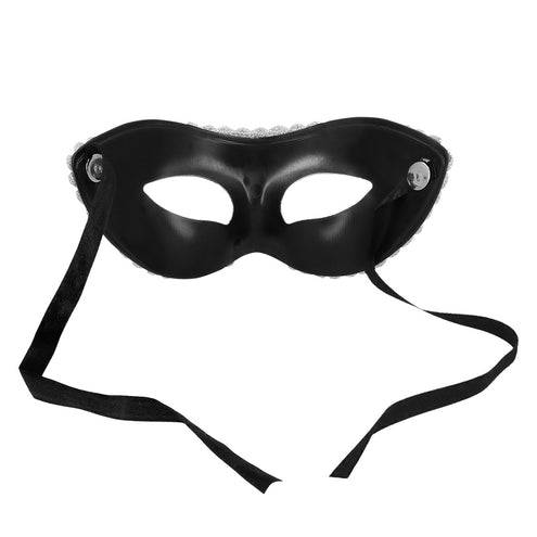 E-Carnavalskleding.nl Masker Gabriella zilver
