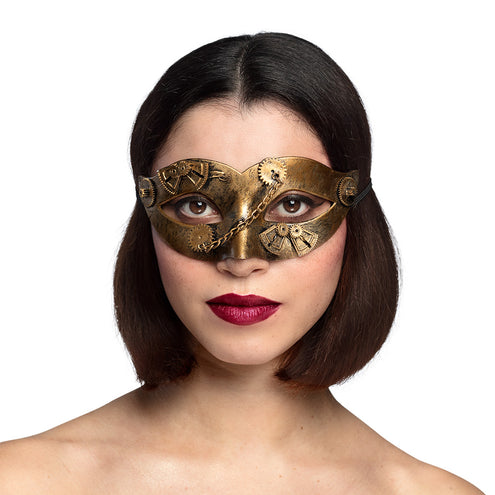 E-Carnavalskleding.nl Masker Gearpunk