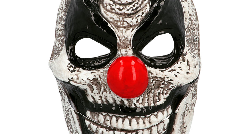 E-Carnavalskleding.nl Masker Horrible clown met beweegbare kaak