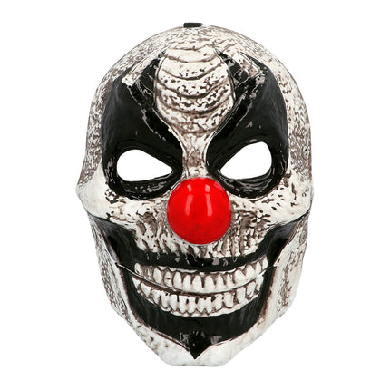 E-Carnavalskleding.nl Masker Horrible clown met beweegbare kaak