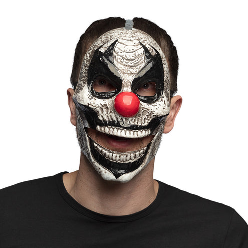 E-Carnavalskleding.nl Masker Horrible clown met beweegbare kaak