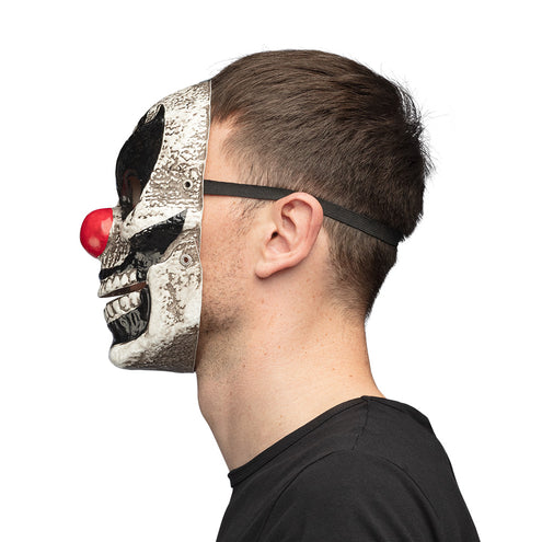 E-Carnavalskleding.nl Masker Horrible clown met beweegbare kaak
