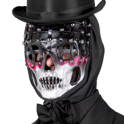 E-Carnavalskleding.nl Masker living dead met kap en nagels Ilse
