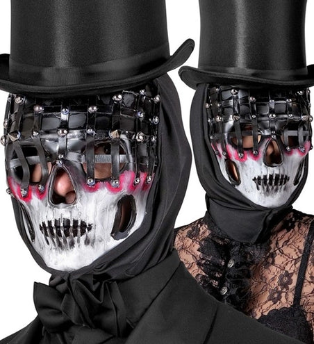 E-Carnavalskleding.nl Masker living dead met kap en nagels Ilse