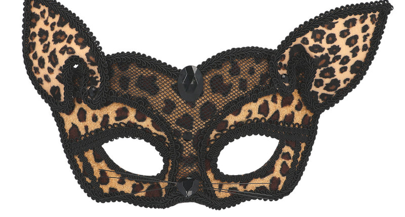 E-Carnavalskleding.nl Masker Luipaard