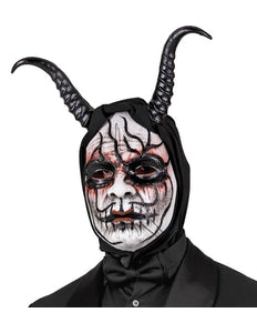 E-Carnavalskleding.nl Masker met kap theater duivel man Milan