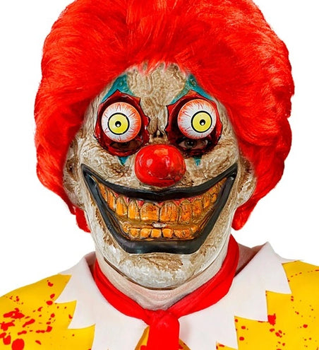E-Carnavalskleding.nl Masker met wiebelende ogen clown Sem