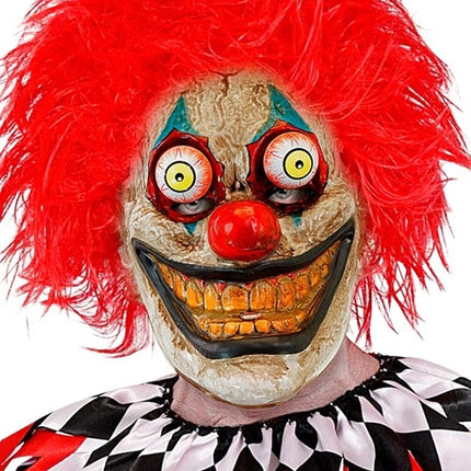 E-Carnavalskleding.nl Masker met wiebelende ogen clown Sem