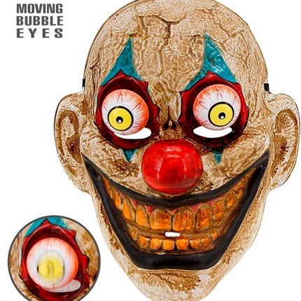 E-Carnavalskleding.nl Masker met wiebelende ogen clown Sem