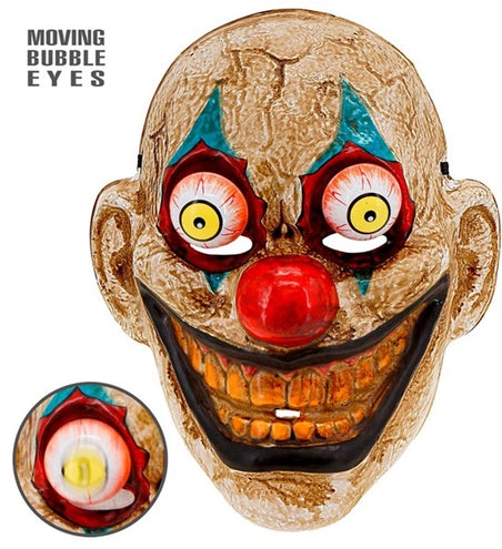 E-Carnavalskleding.nl Masker met wiebelende ogen clown Sem