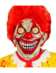 E-Carnavalskleding.nl Masker met wiebelende ogen horror clown Liv