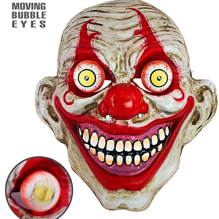 E-Carnavalskleding.nl Masker met wiebelende ogen horror clown Liv